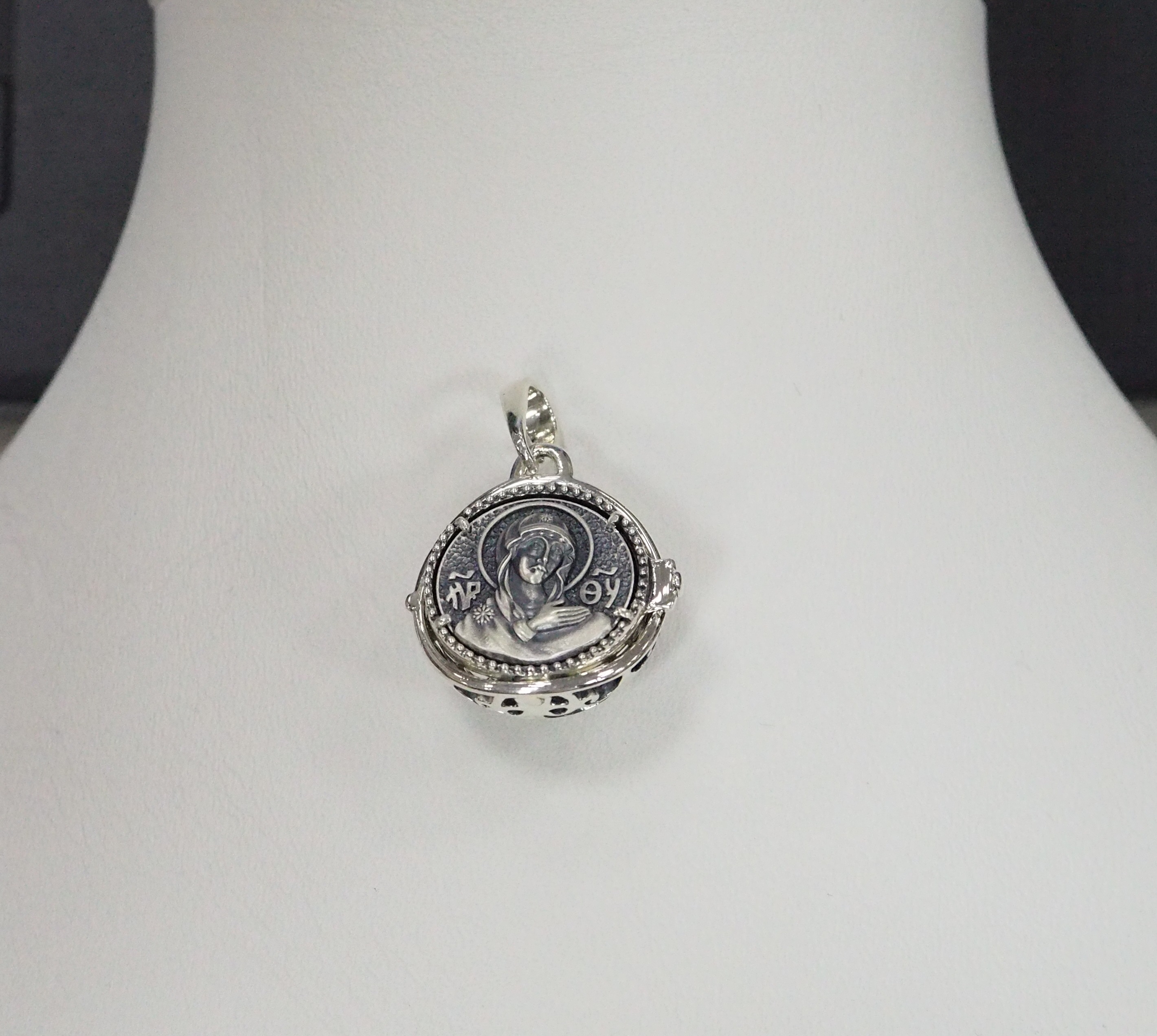 Серебряная подвеска "Невская Скоропослушница"